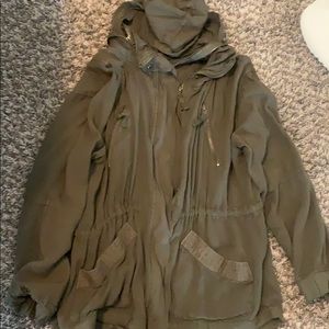 Army green jacket